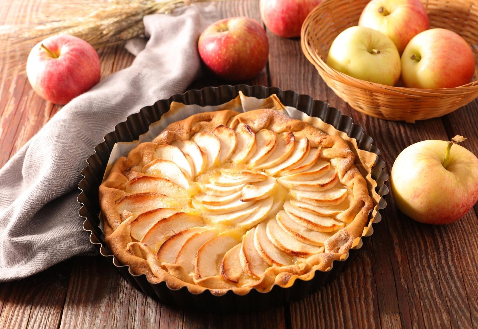 TARTA SUECA de MANZANA Tarta casera fácil y rápida
