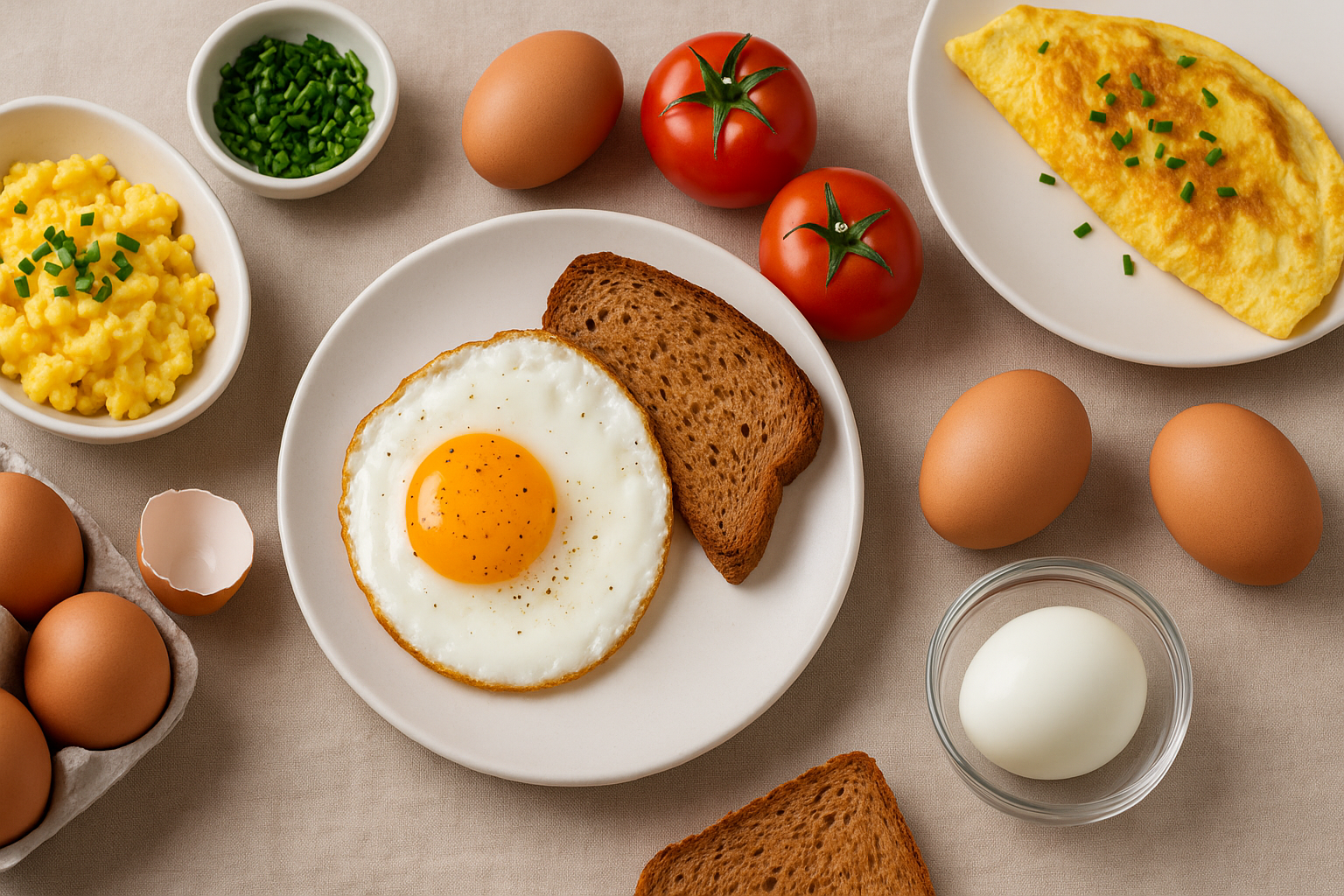 7 razones para comer huevos en el desayuno.