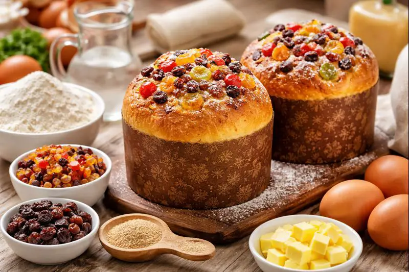 Cómo hacer panettone en licuadora facilmente (con frutas)