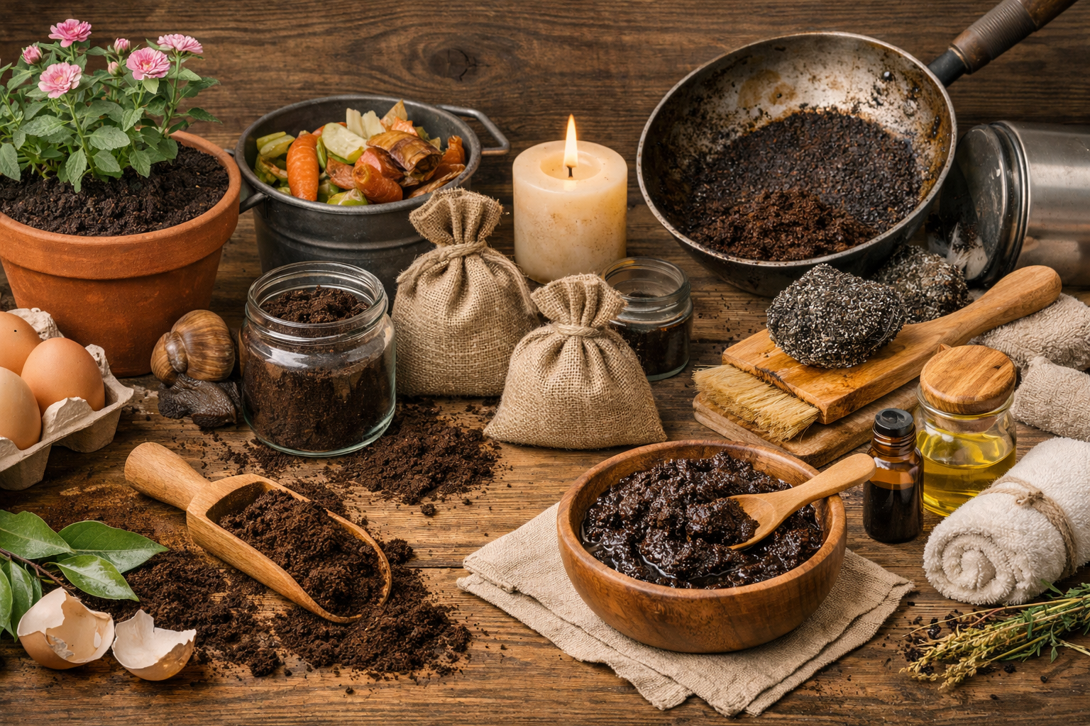 Estás desperdiciando algo muy valioso: por qué no conviene tirar la borra de café.