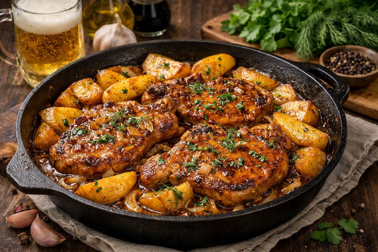 ¡Quien inventó esta receta merece una medalla! ¡Mi receta secreta de chuletas de cerdo!