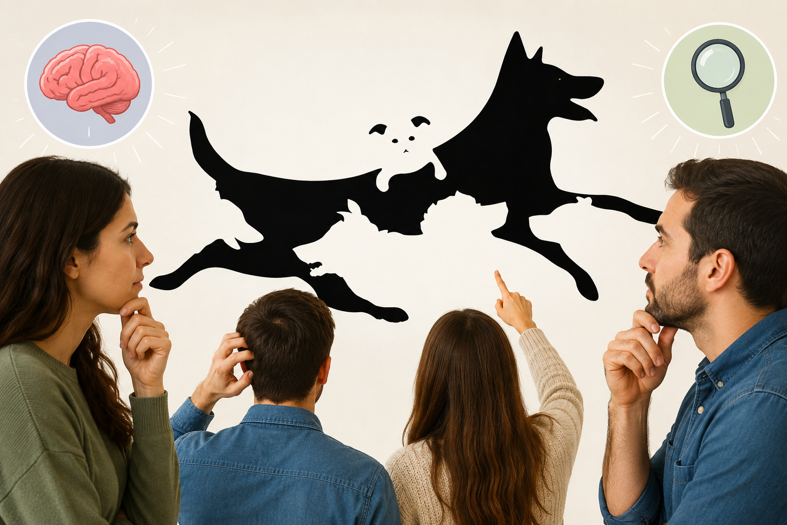 Test visual: la cantidad de perros que logres identificar y lo que puede revelar sobre tu percepción y atención.