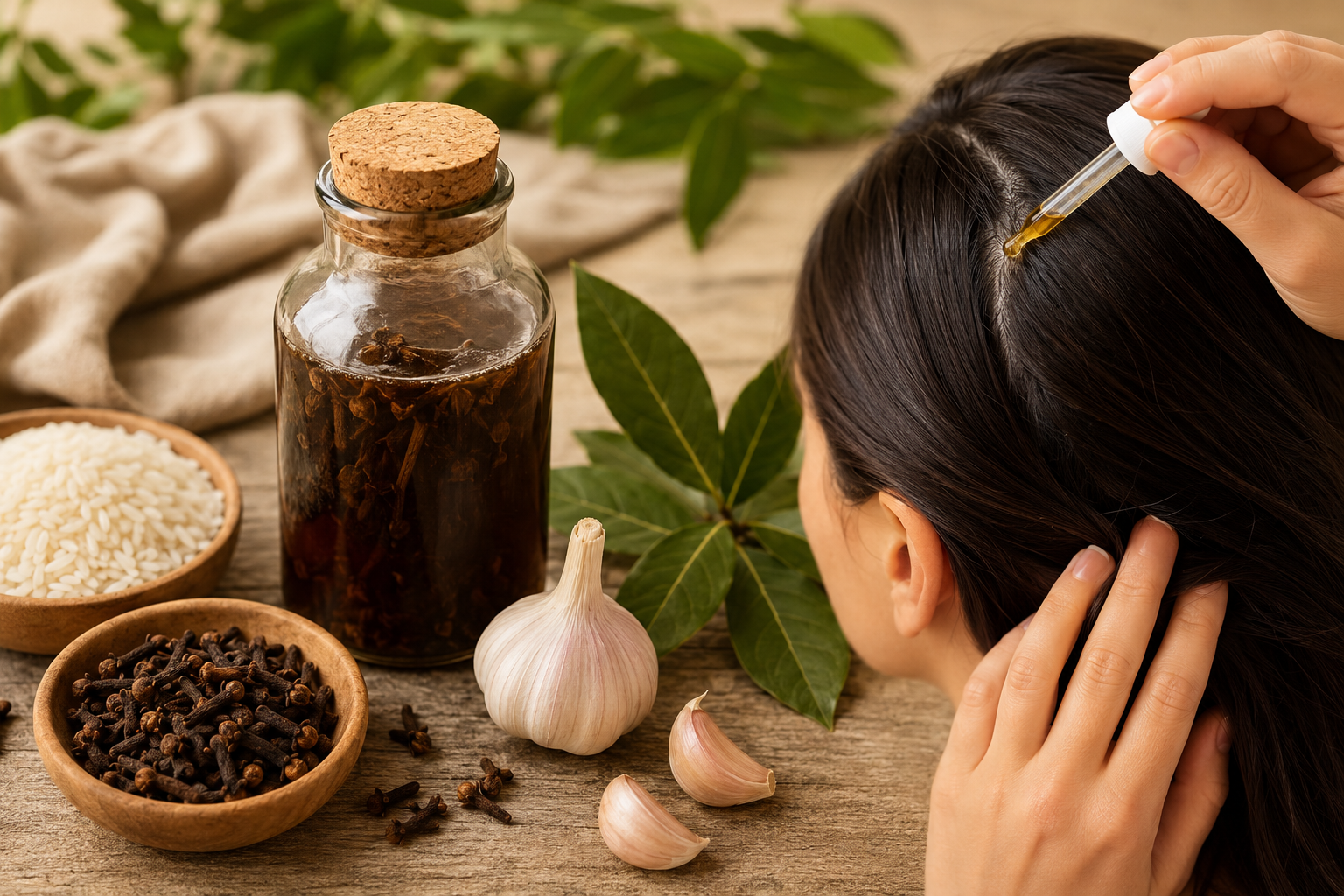 Cómo fortalecer el cabello y reducir su caída con ingredientes simples y cuidados naturales.