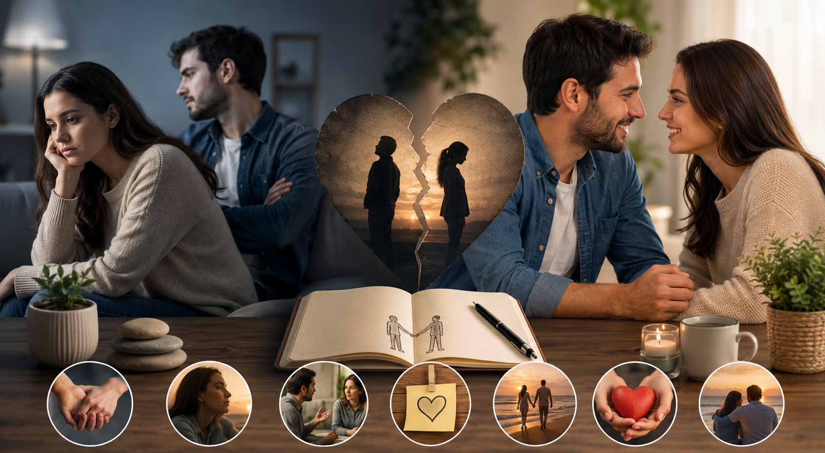 Razones comunes por las que una relación amorosa puede llegar a su fin.