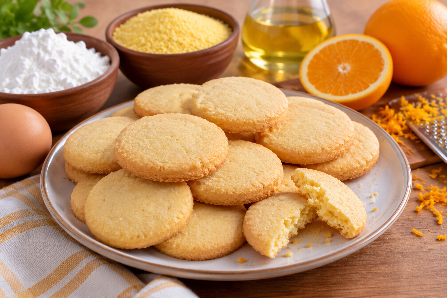 ¿Tenés POLENTA? Hacé más de 27 galletas sin TACC en minutos