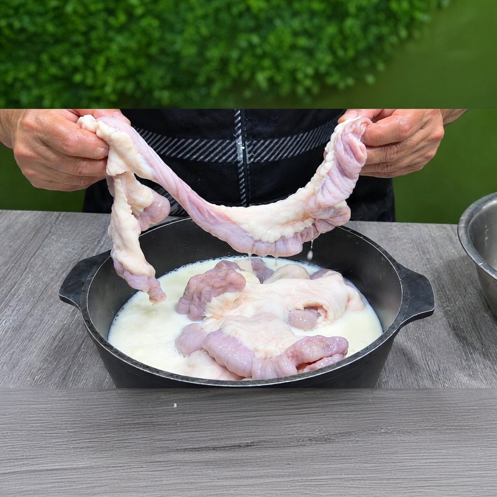 Chinchulines hervidos en leche: el truco para que salgan tiernos y sin sabor fuerte