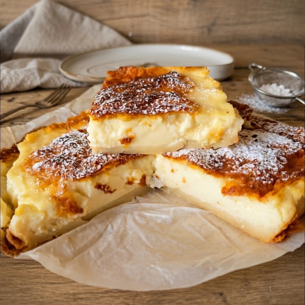 Lattaiolo toscano: el postre cremoso con 1 litro de leche y 4 huevos