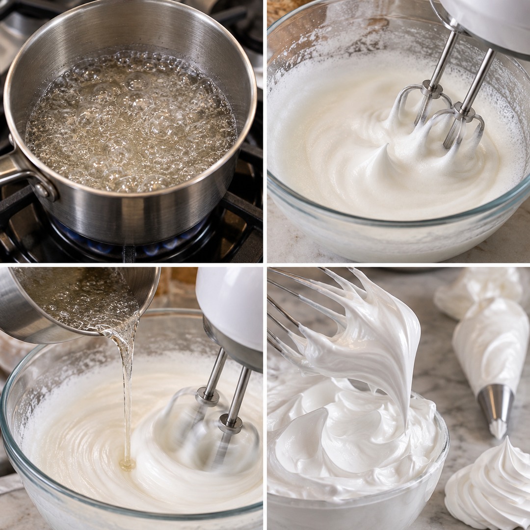 Merengue italiano: la receta paso a paso para que quede firme y brillante