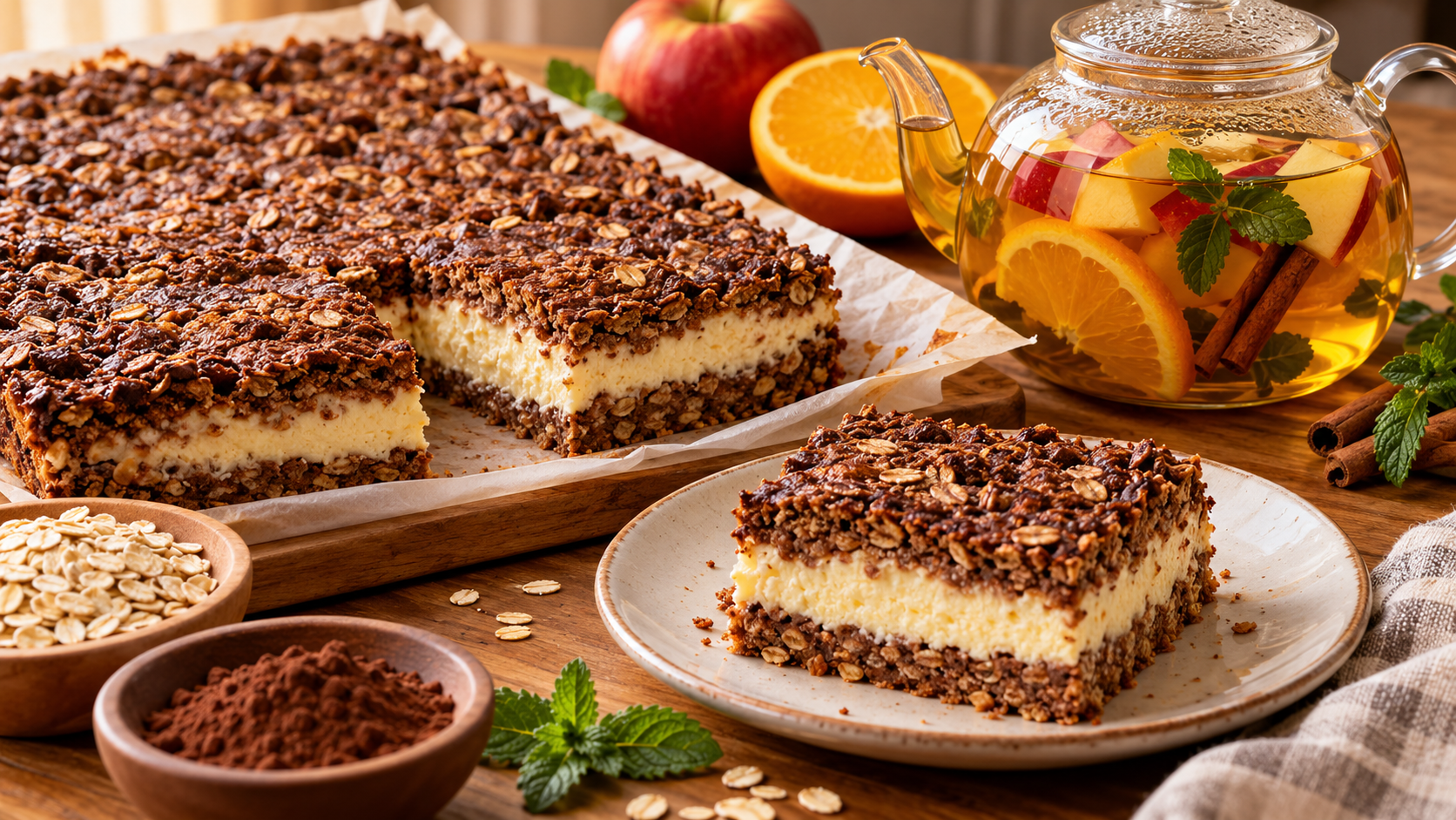 ¡Sin harina ni azúcar! Un postre saludable para toda la familia.