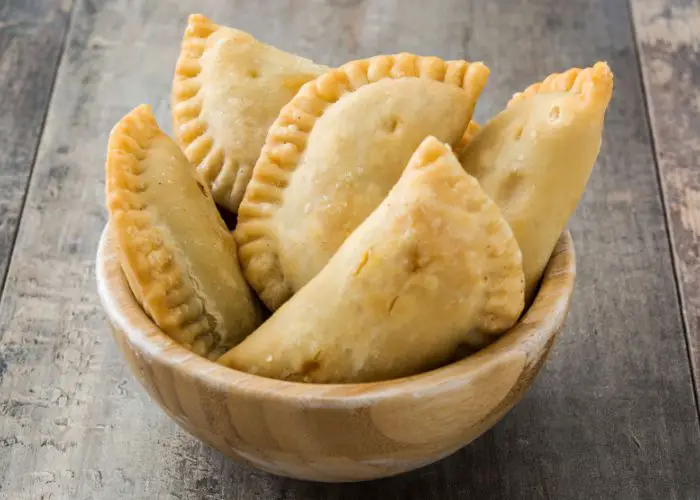 empanadas de pescado jugosas