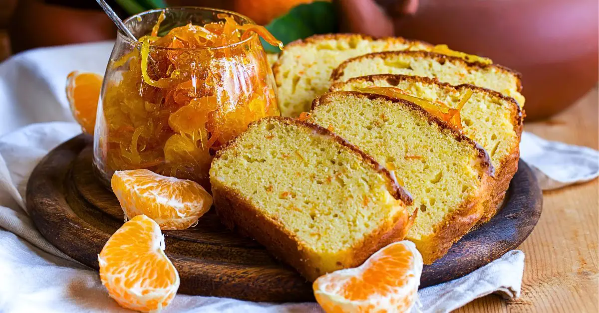 Que se puede hacer con mandarinas amargas: Budín de mandarina amarga