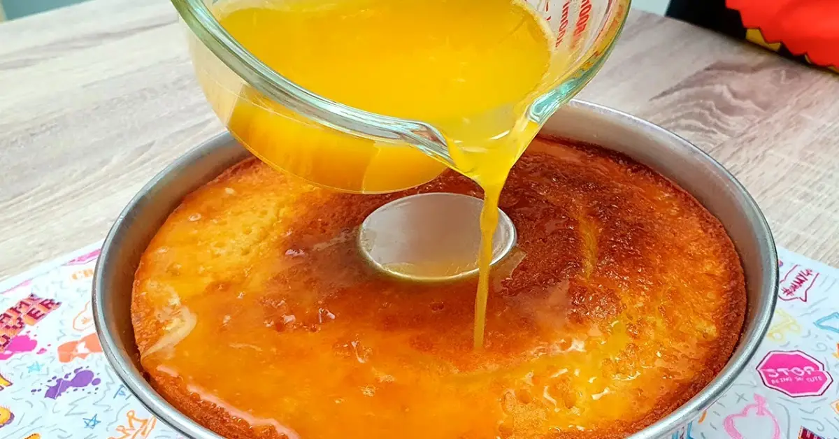 Osate preparare questa squisita ricetta: fatelo così con la vostra torta e lasciatevi sorprendere dal risultato! Delizioso pan di spagna all'arancia