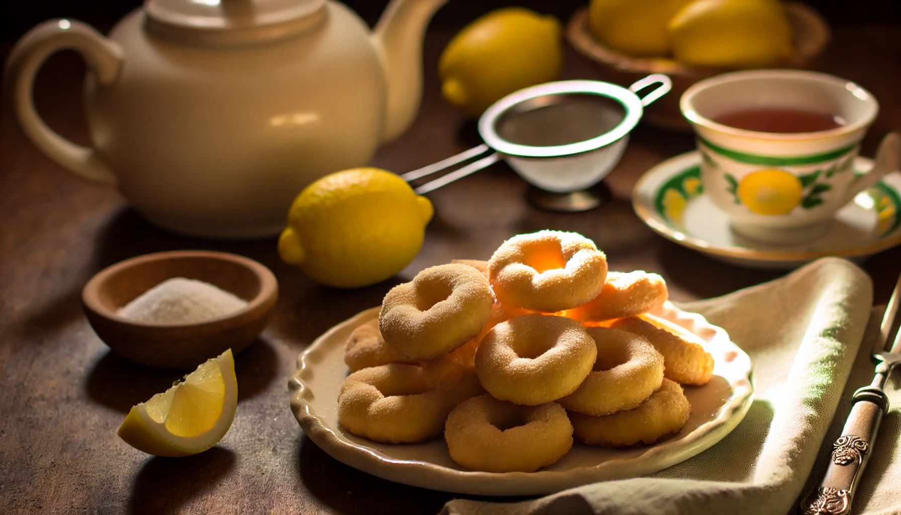 Rosquitas de limón caseras: el sabor de la tradición