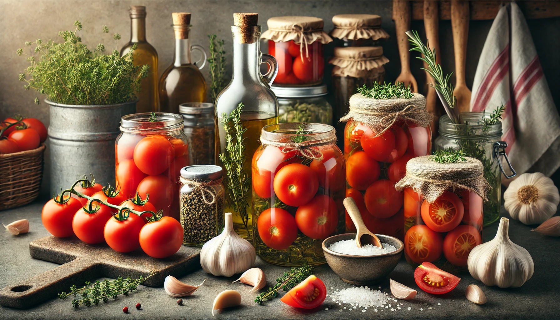 Tomates, olvídate del vinagre: solo si los preparas así, duran 1 año
