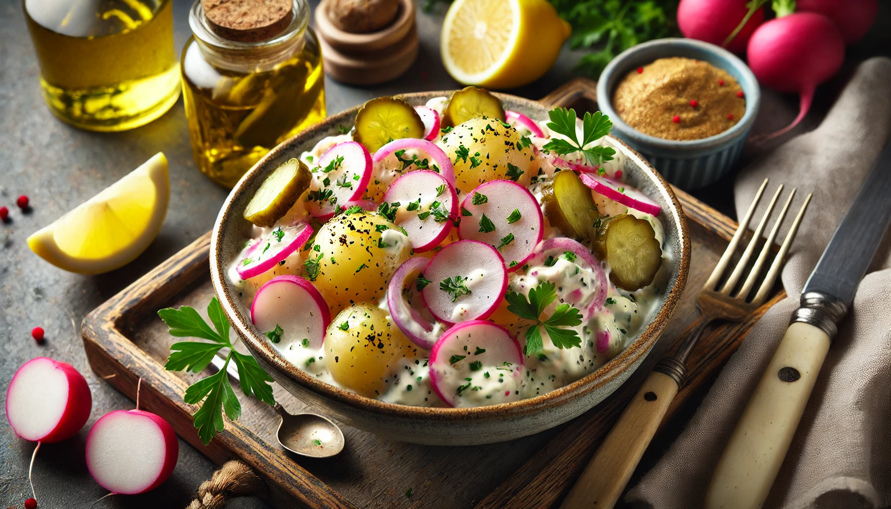 Cómo hacer la mas rica ensalada de papas