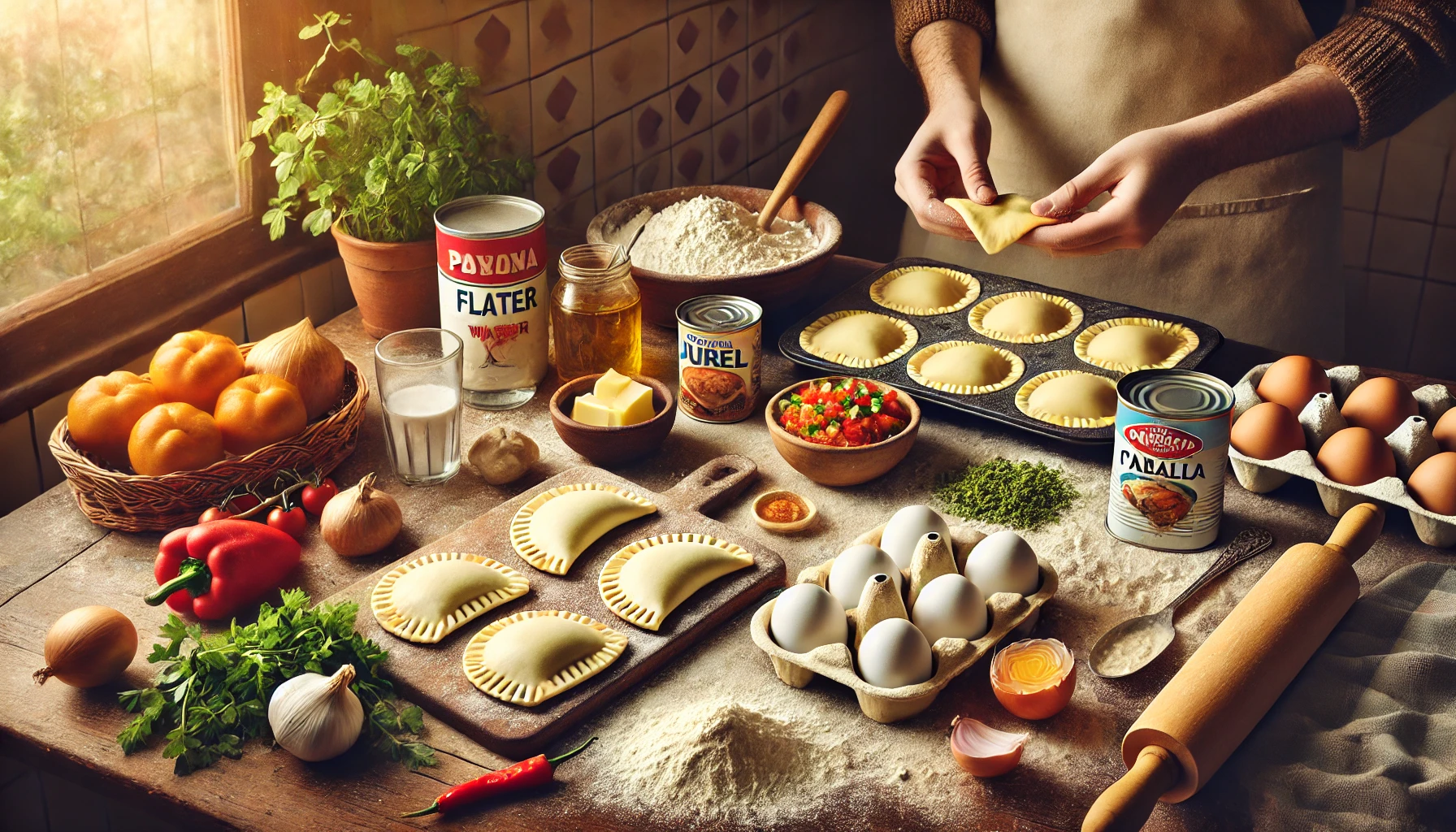 Receta de Empanadas de Vigilia con Masa de Hojaldre en Tiempo Récord.