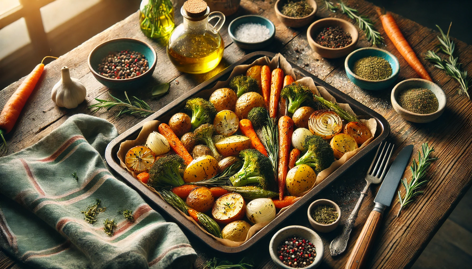 ¡Es tan rico que lo hago casi todos los días! ¡Verduras al horno! ¡Receta de mi abuela!