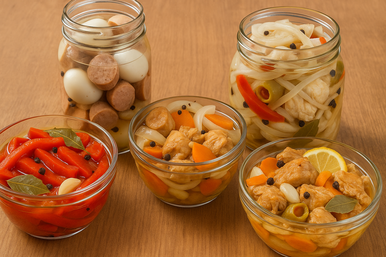 Te doy 4 excelente recetas secretas de escabeche