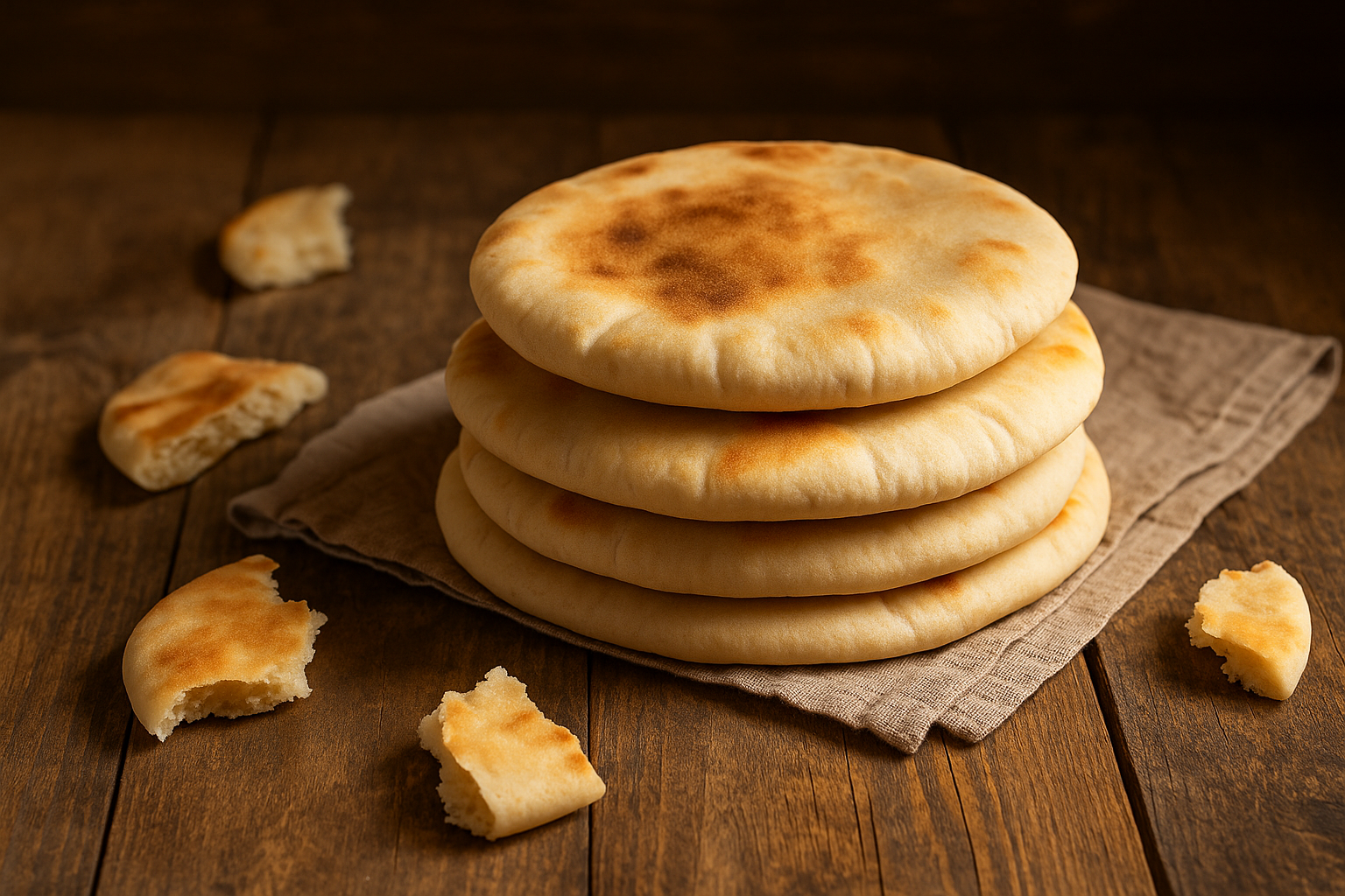 Receta de pan árabe: cómo hacerlo en casa, paso a paso