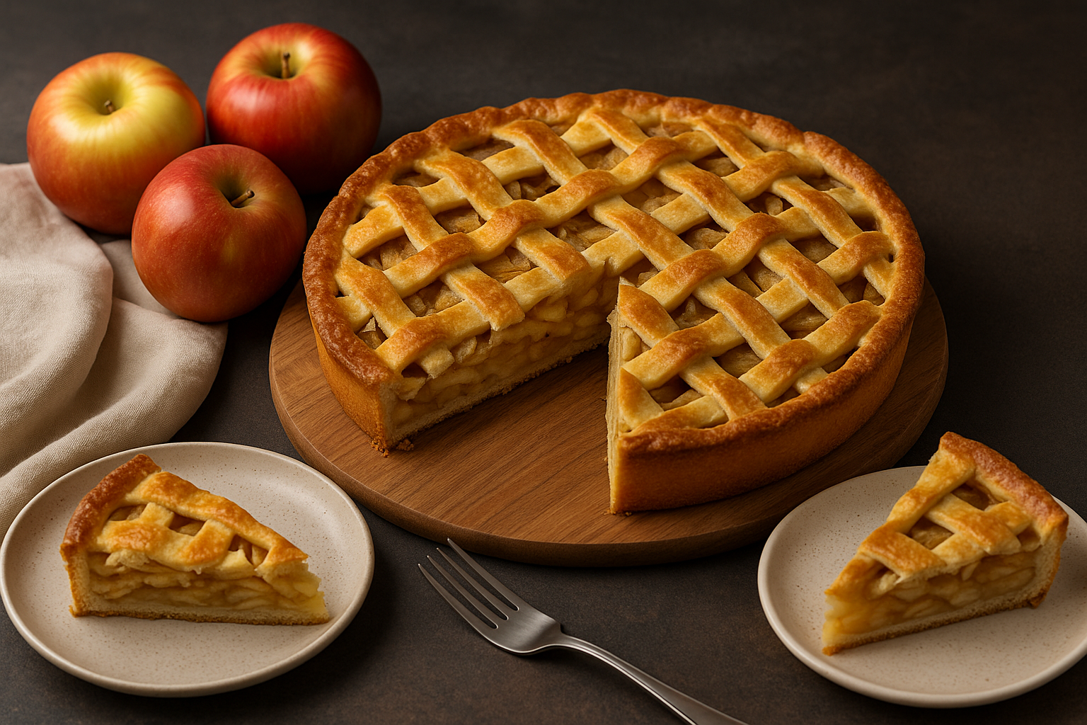 ¡El mejor pastel de manzana que jamás comerás! ¡Olvida todas las recetas!