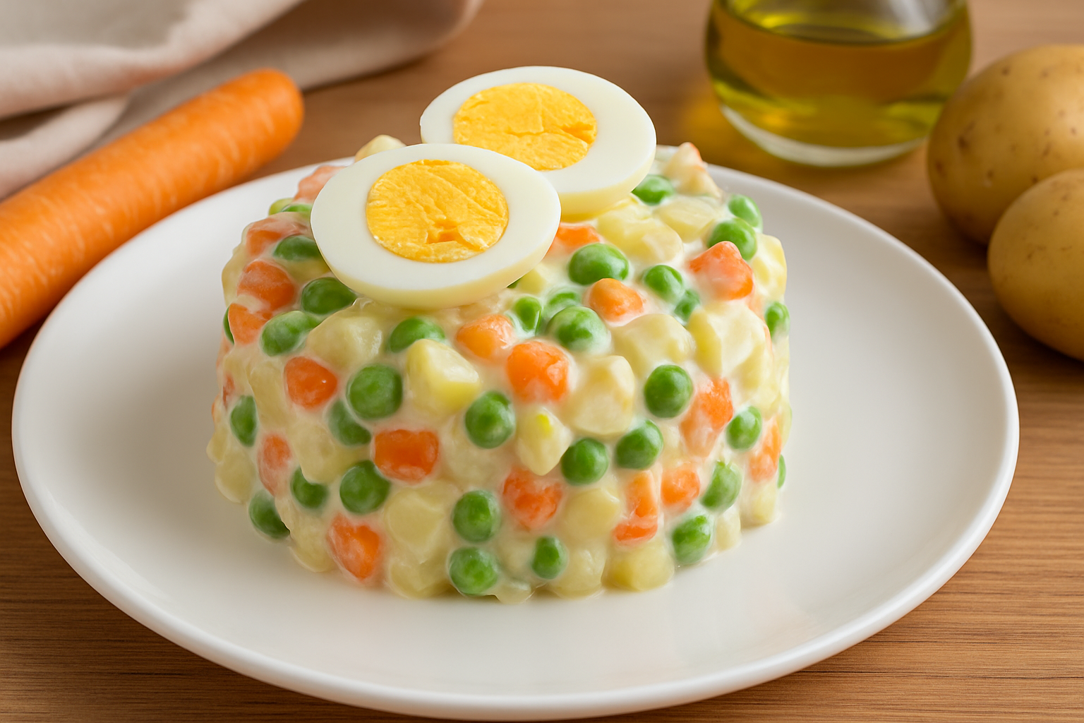 Ensalada rusa: ¡cómo hacerla perfecta en solo unos pocos pasos!