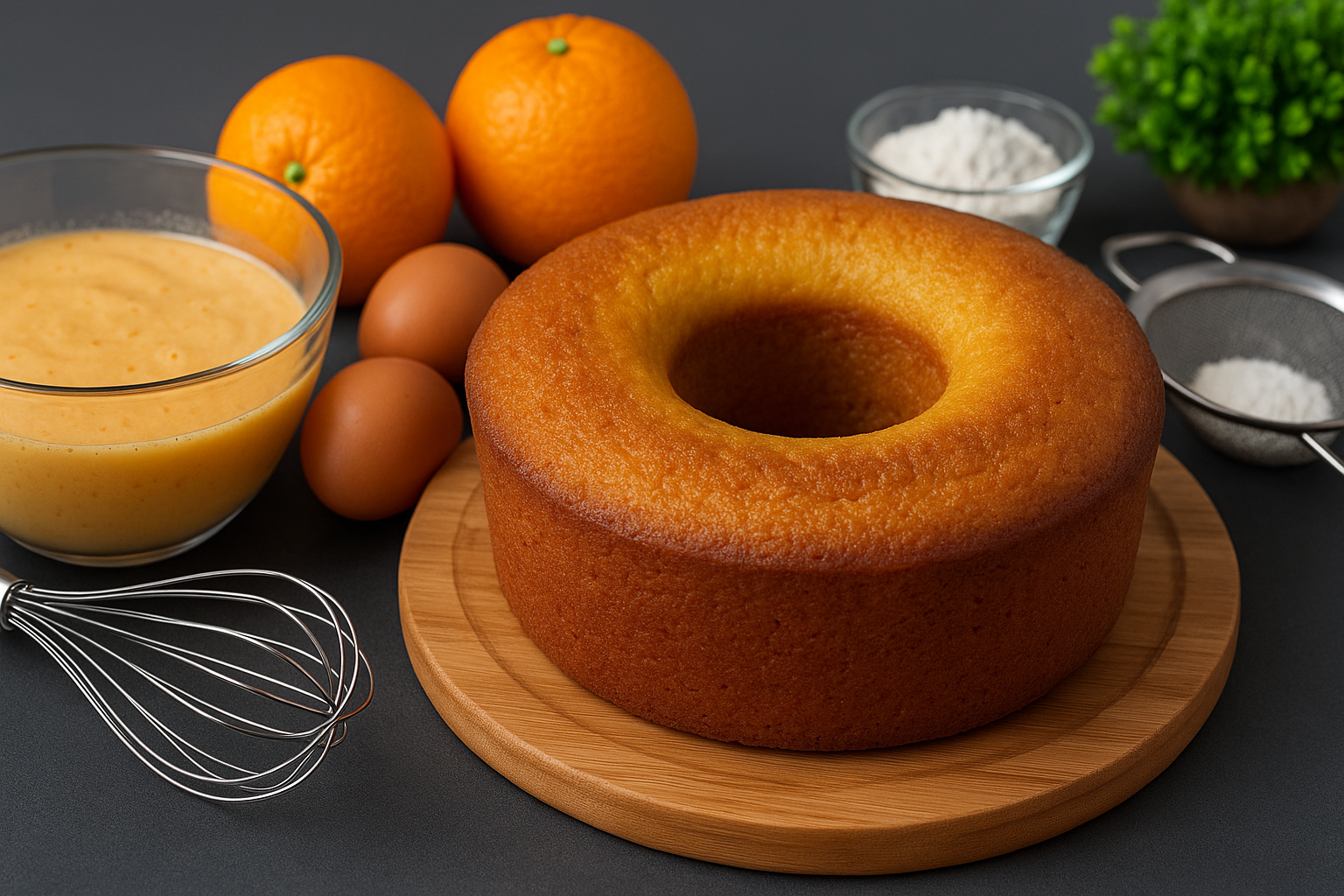 ¡Solo 2 Naranjas! El Pastel Esponjoso en Licuadora que Todos Amarán