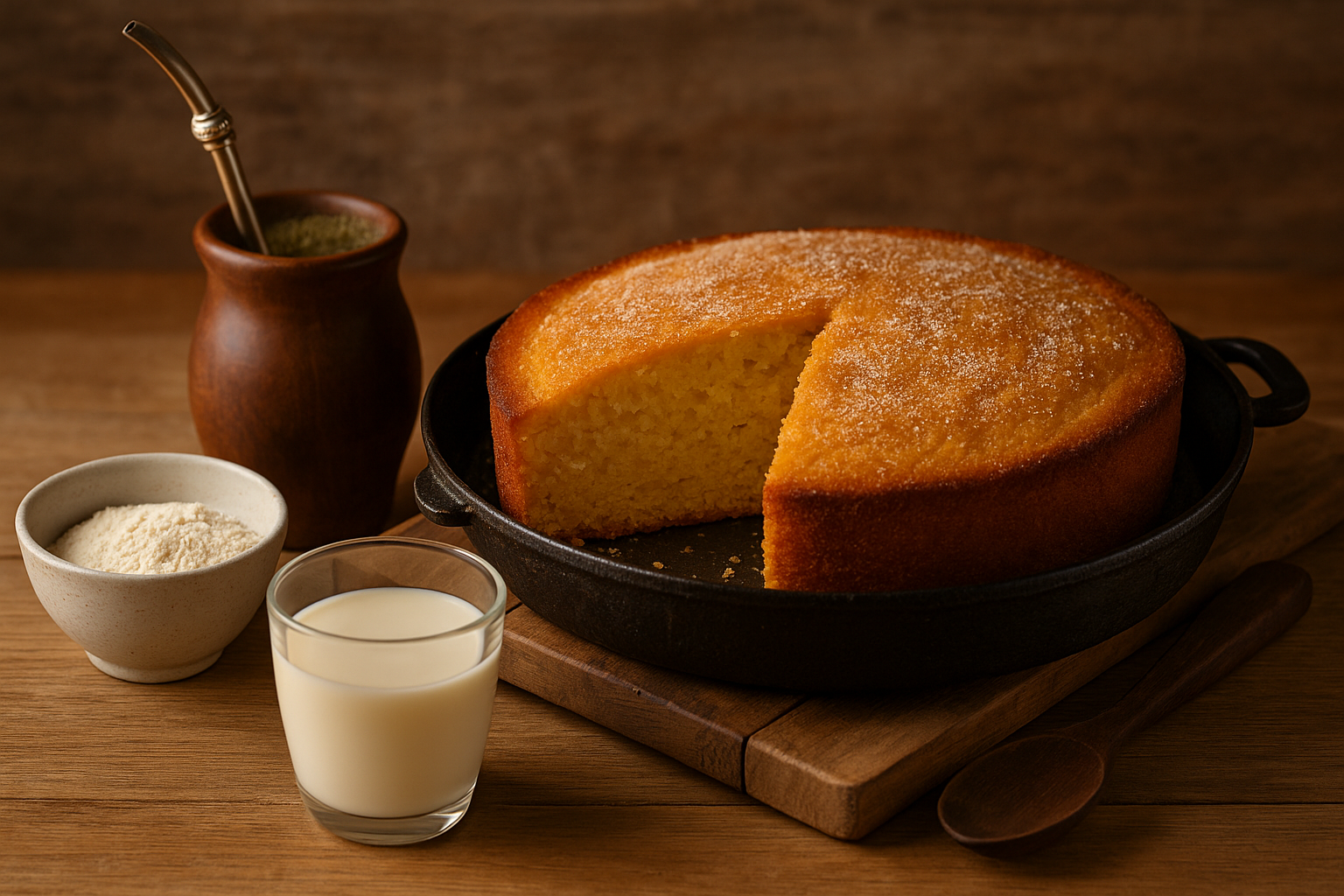 Torta de Aceite para el Mate sin usar el Horno (Fácil y Económica)