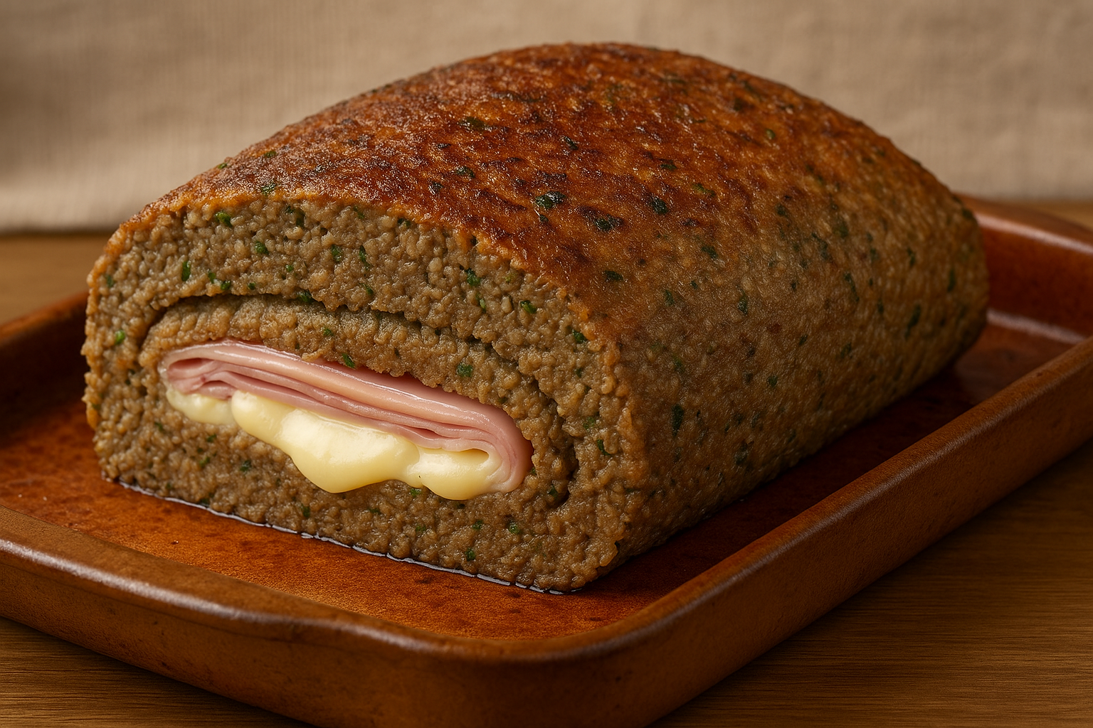 Kipi al Horno Relleno de Jamón y Queso: Tradición, Sabor y Simplicidad.