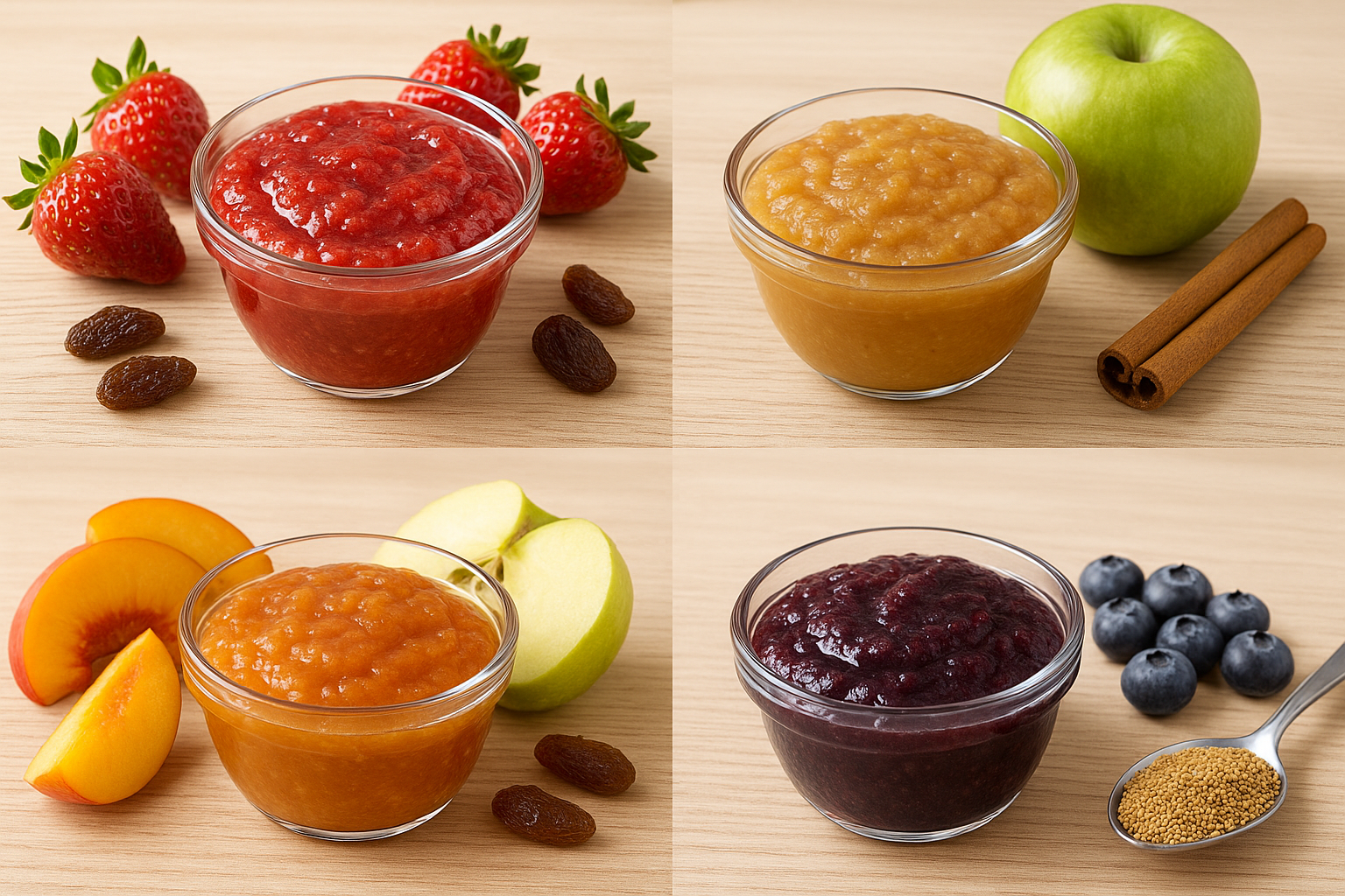 Cómo hacer estas 4 recetas de Mermeladas sin azúcar