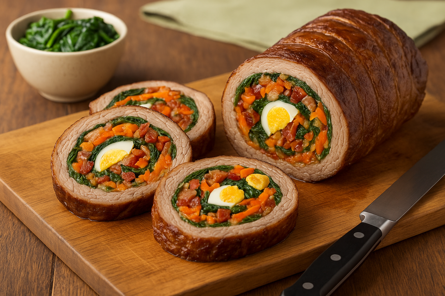 Cómo hacer Carne Rellena al Horno