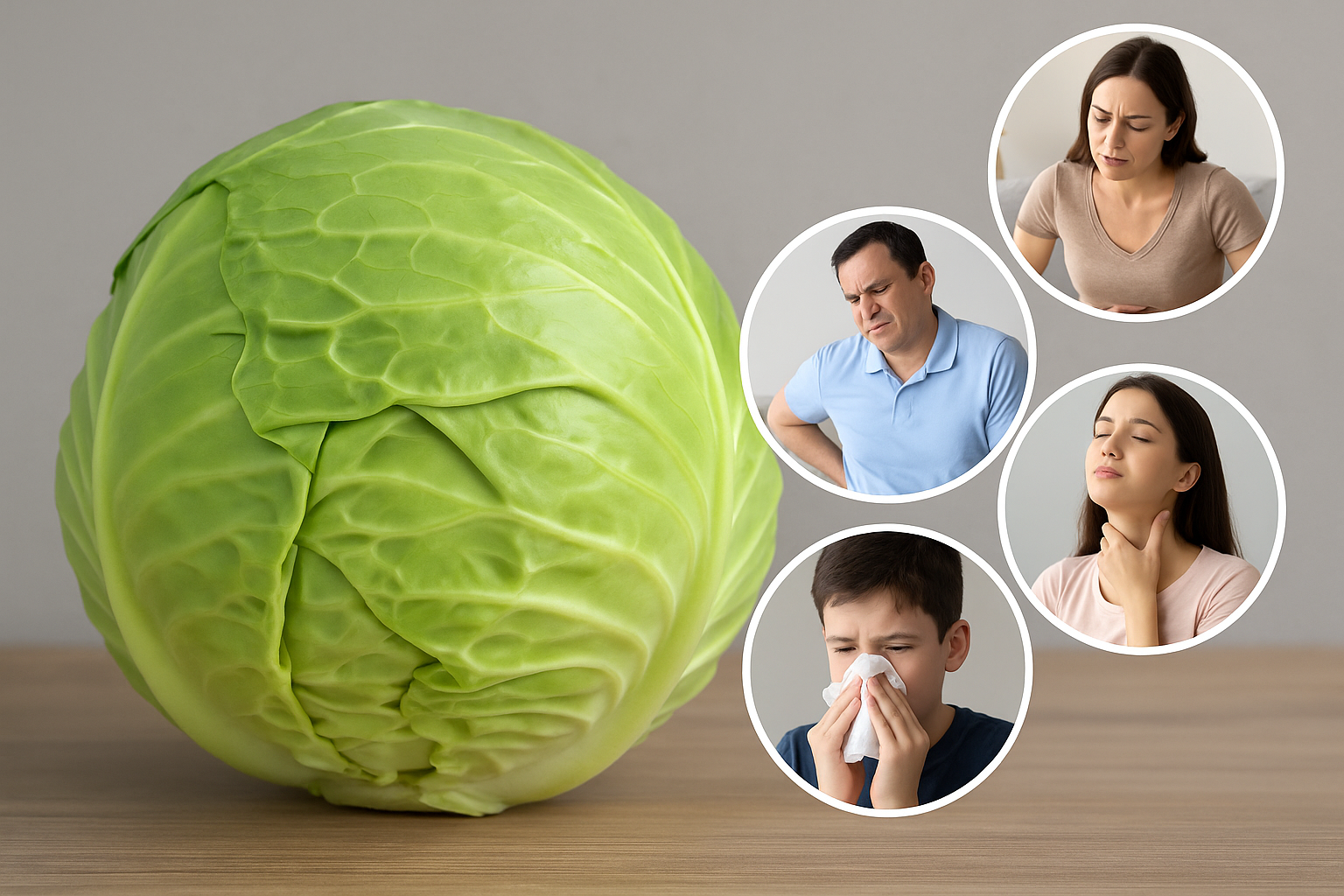 El repollo es muy bueno para la salud, pero estas 4 tipos de personas no deben consumirlo nunca.