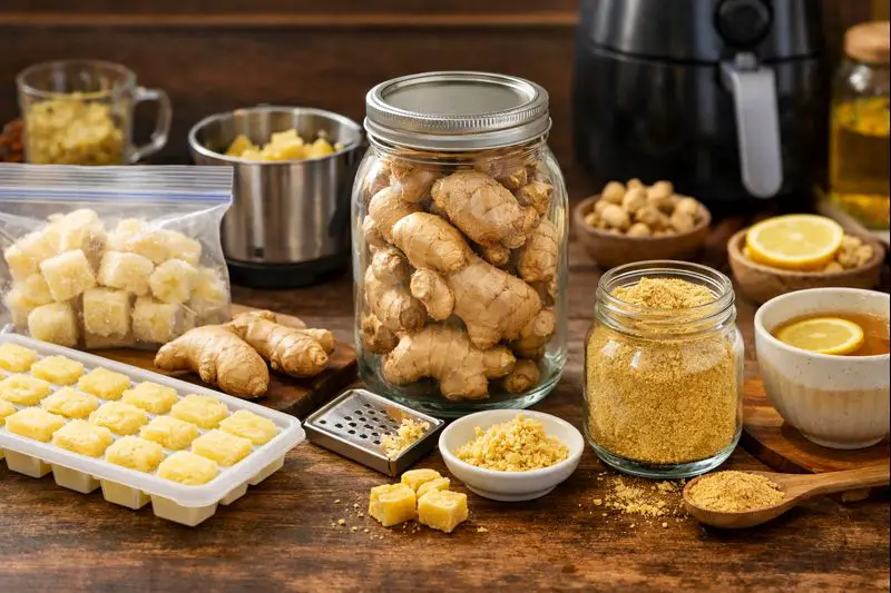 Cuando el jengibre está barato, mi madre hace esto de inmediato: ¡se mantiene fresco todo el año!