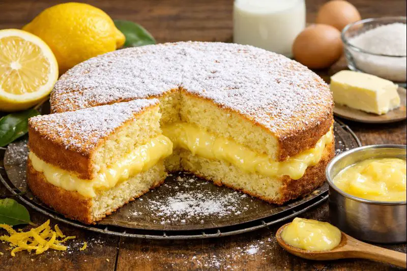 El pastel de limón italiano que se deshace en la boca: una receta sencilla y llena de sabor.