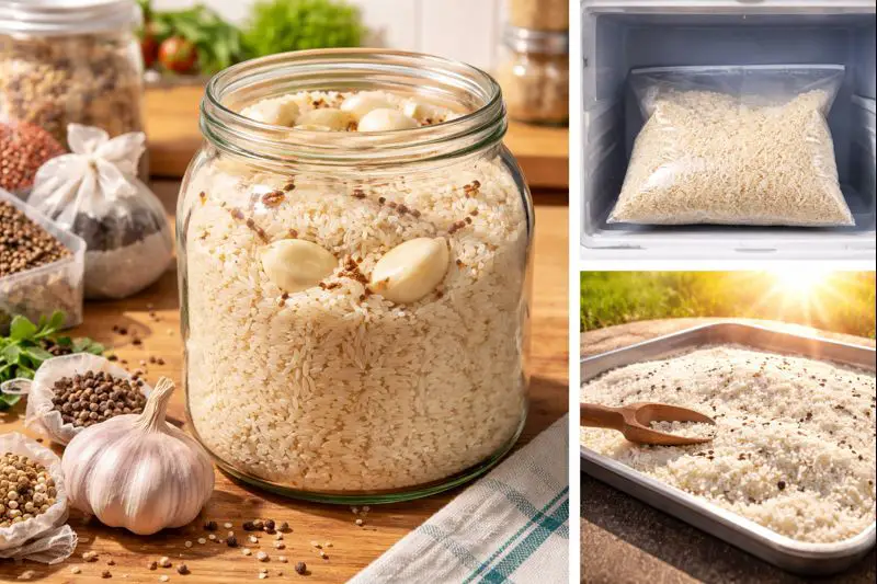 Cómo limpiar arroz con gorgojos de forma rápida y sencilla en pocos minutos.