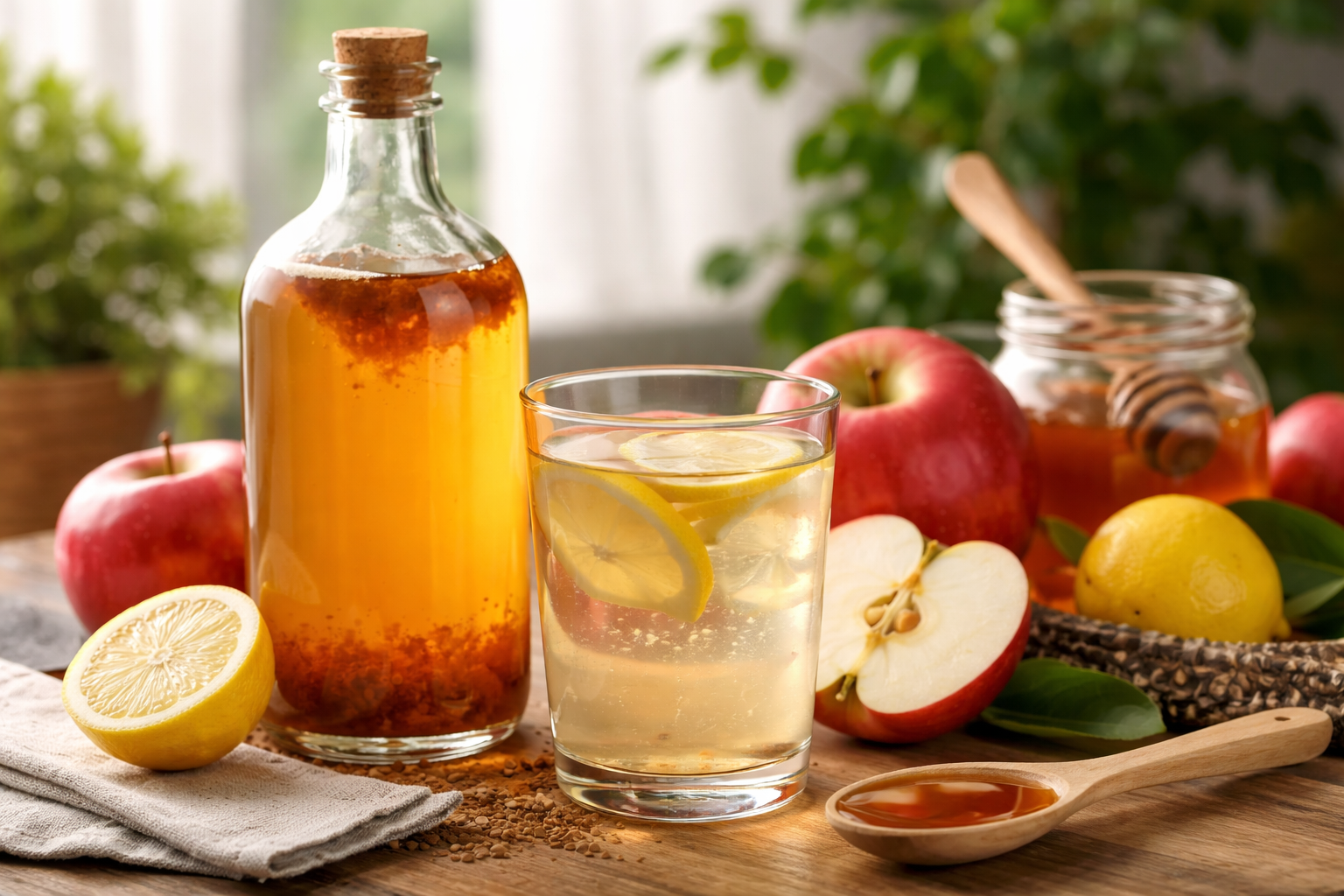 Vinagre de manzana: posibles beneficios y usos cotidianos que generan interés.