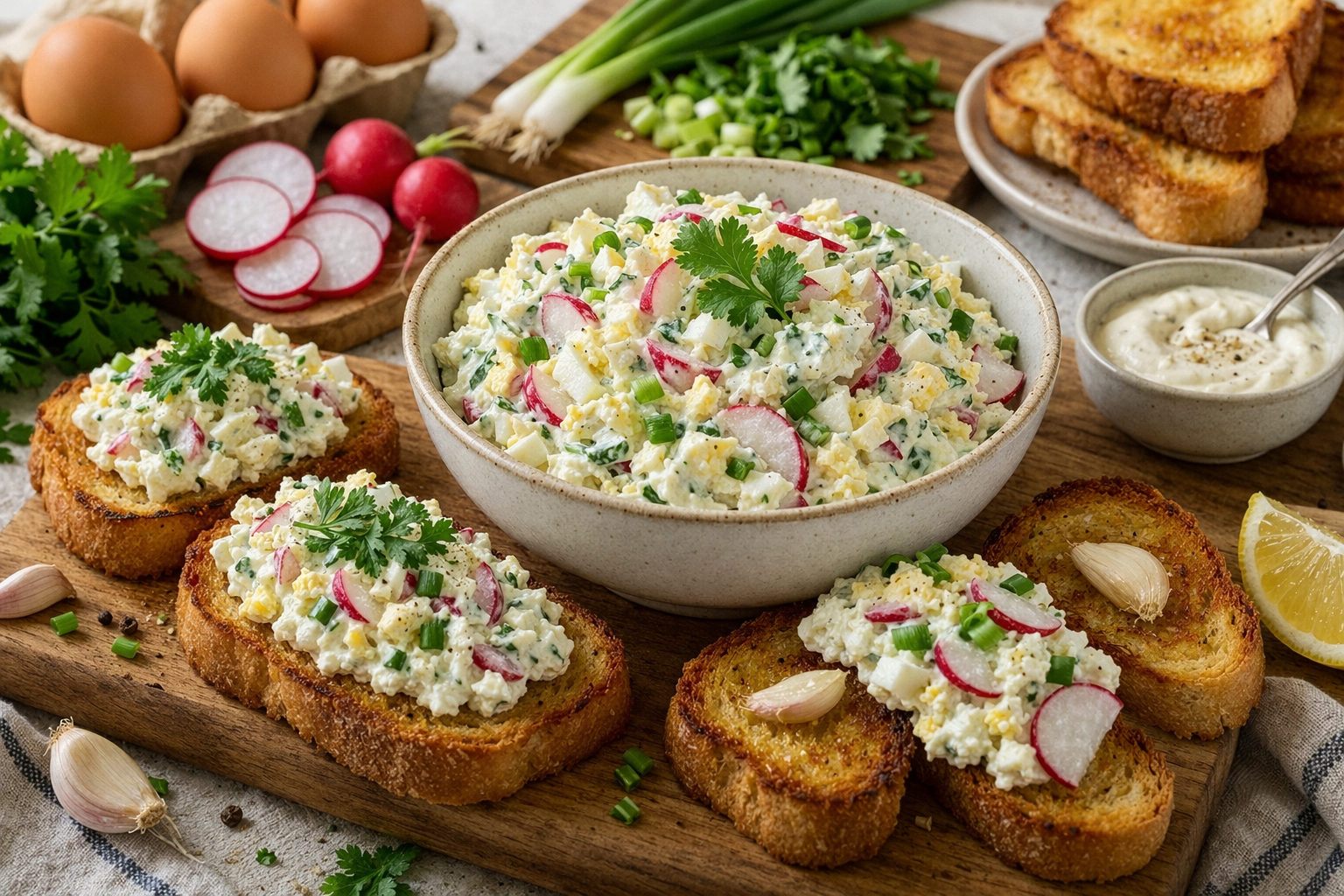 Ensalada lista en 10 minutos: simple, sabrosa y con un aderezo que marca la diferencia.