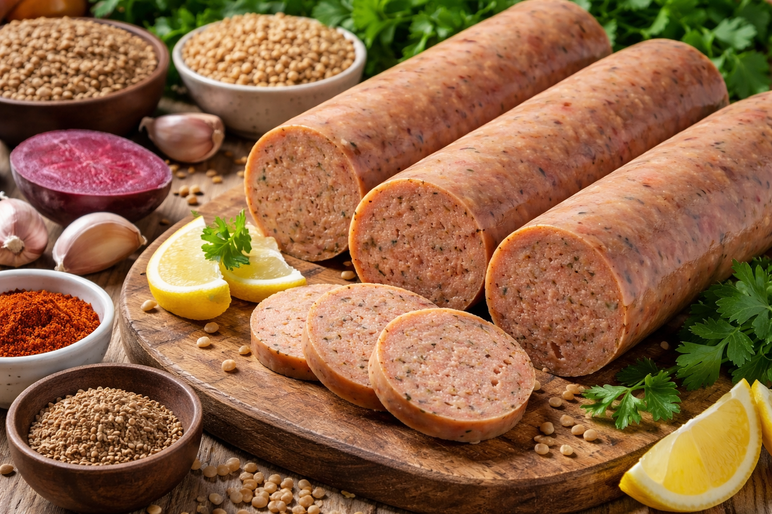 Cómo preparar salchichas caseras a base de lentejas con una receta económica y rendidora.