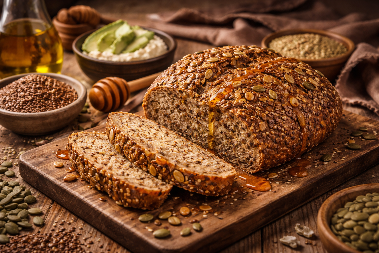 Pan tradicional con ingredientes naturales y su aporte nutricional dentro de una dieta equilibrada.