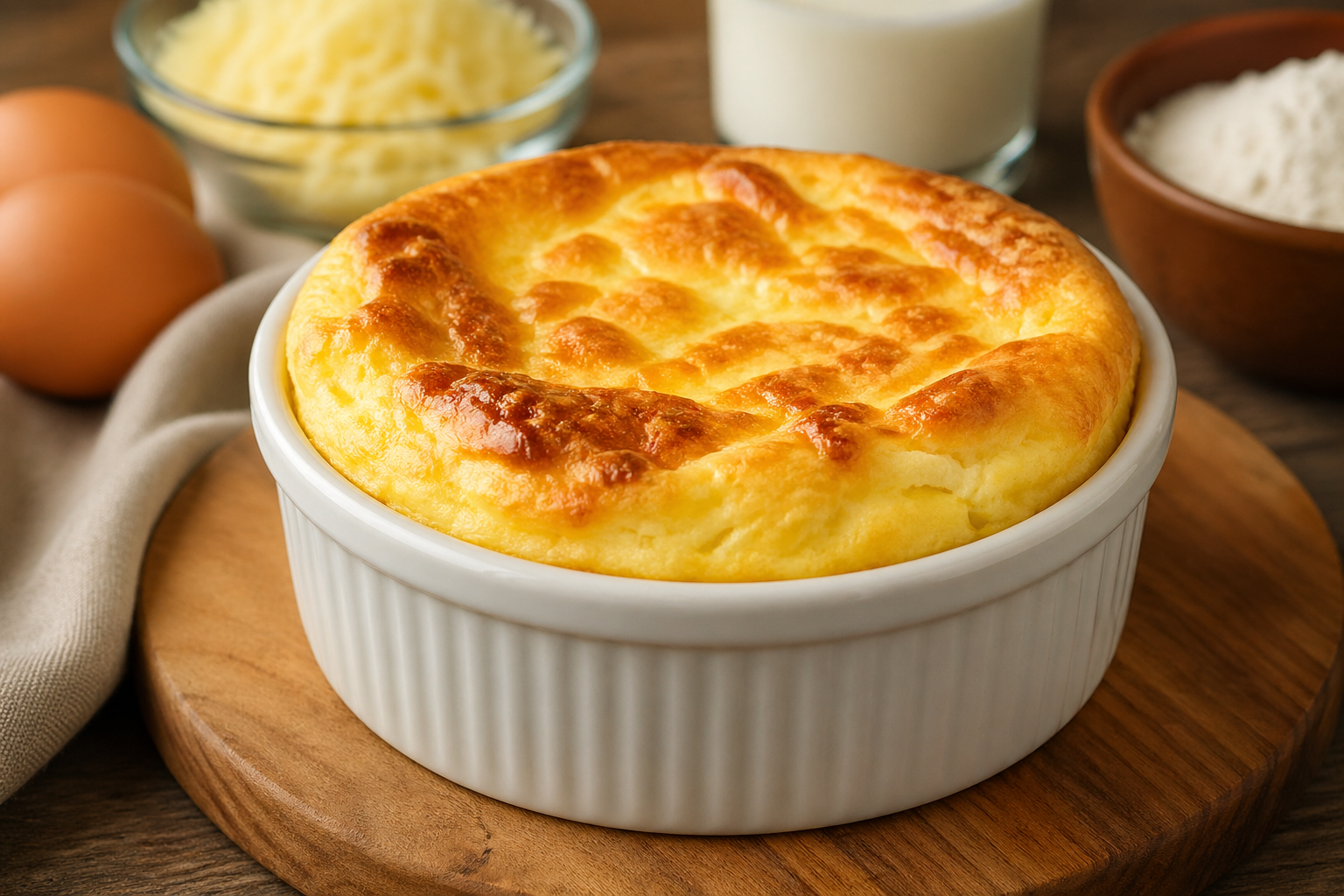 Suflé en 5 minutos: receta rápida y deliciosa