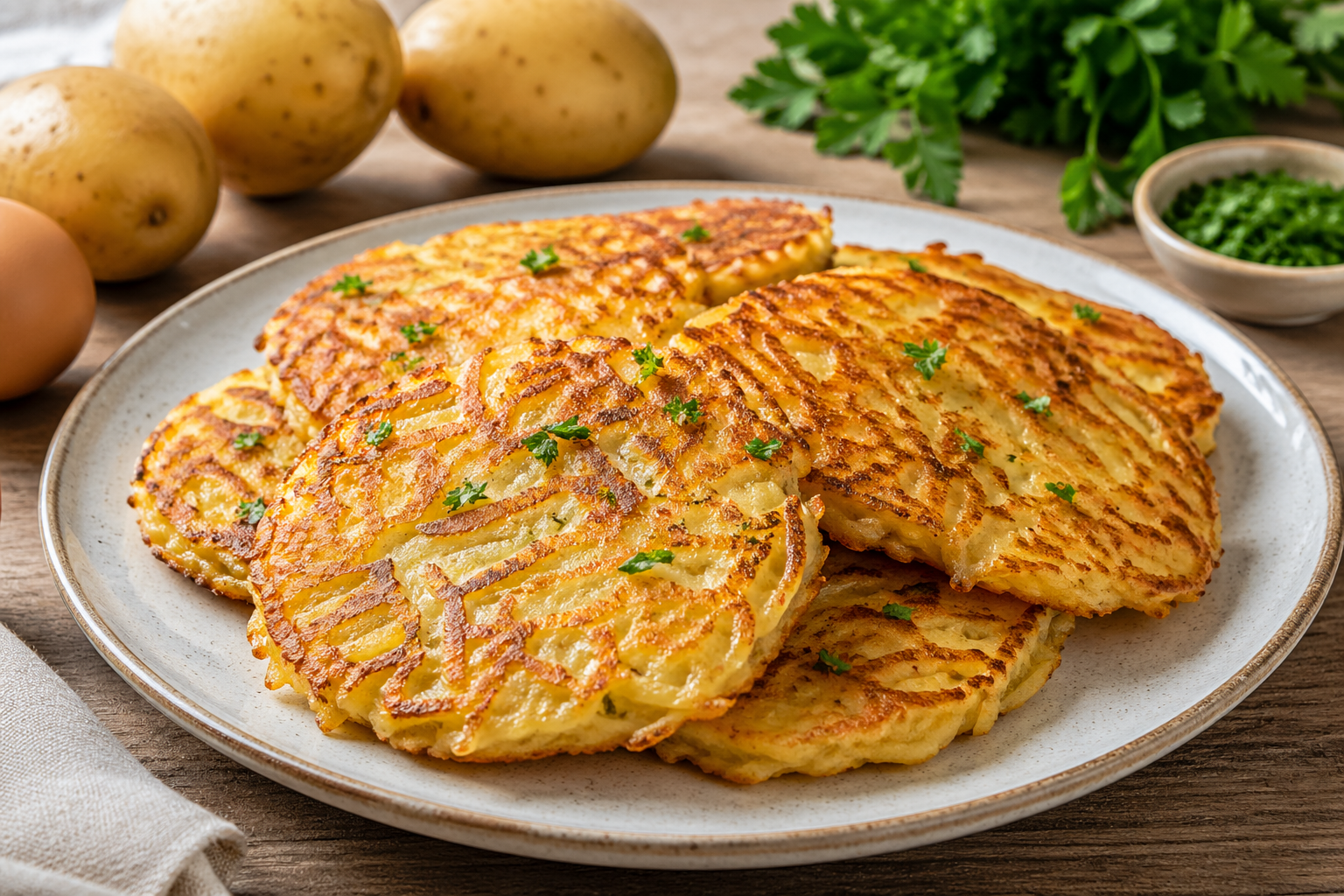 Solo mezcla 1 huevo y 3 papas: la receta de mi abuela que sorprende a todos