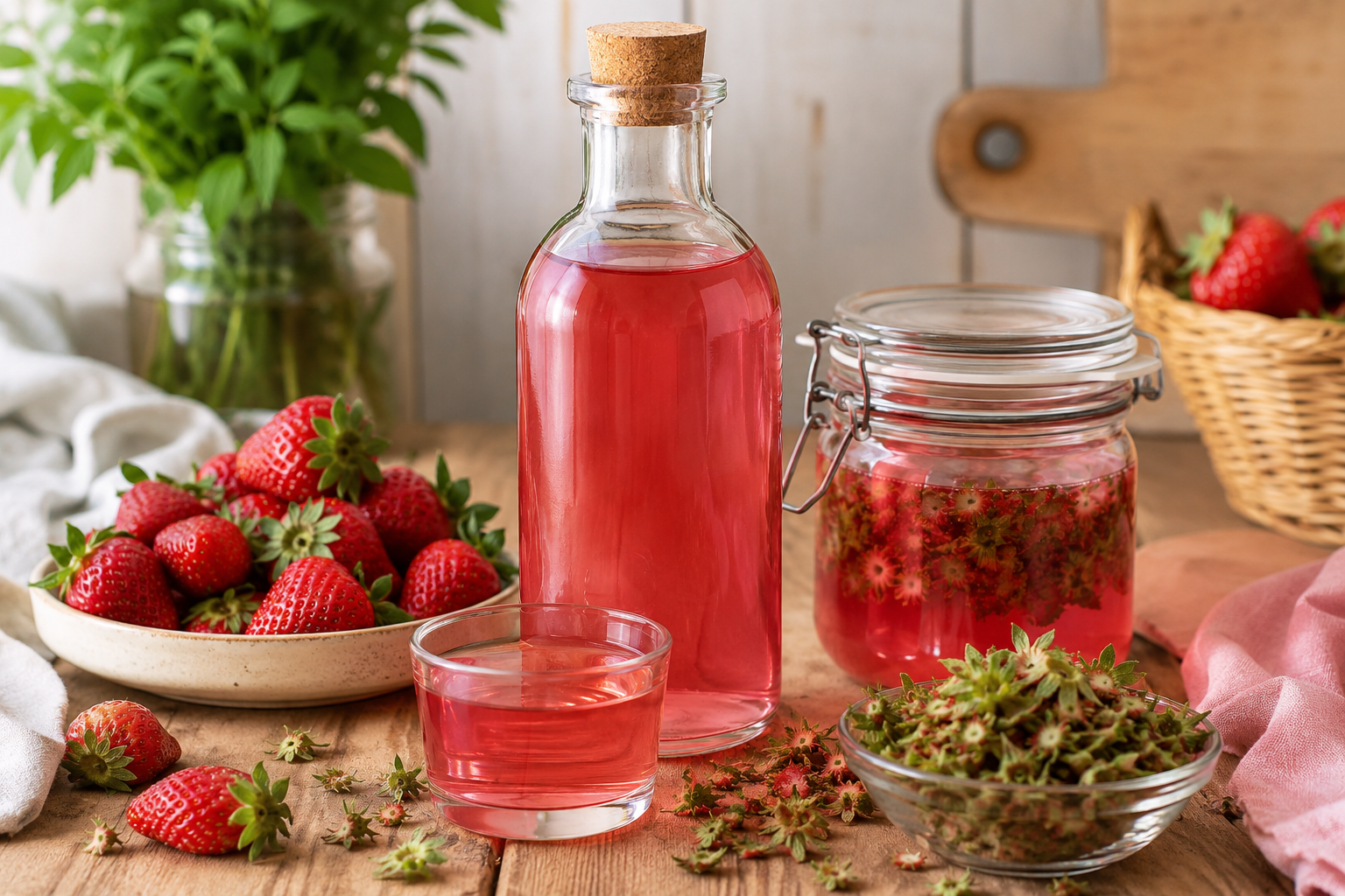 Cómo aprovechar los tallos de las fresas: idea sencilla y deliciosa para evitar desperdicios.