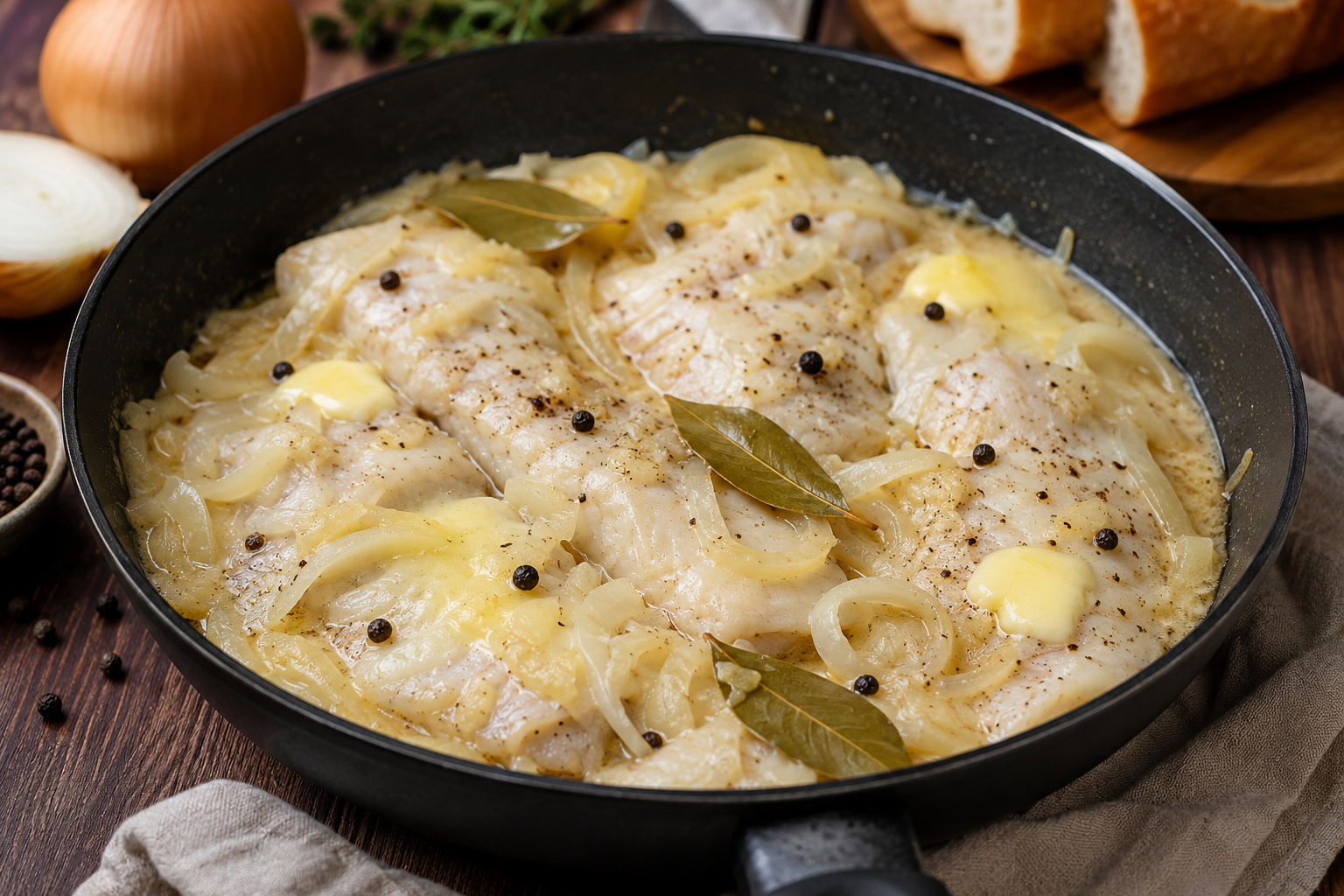 Pescado en sartén: receta fácil, sabrosa y práctica para preparar en casa.
