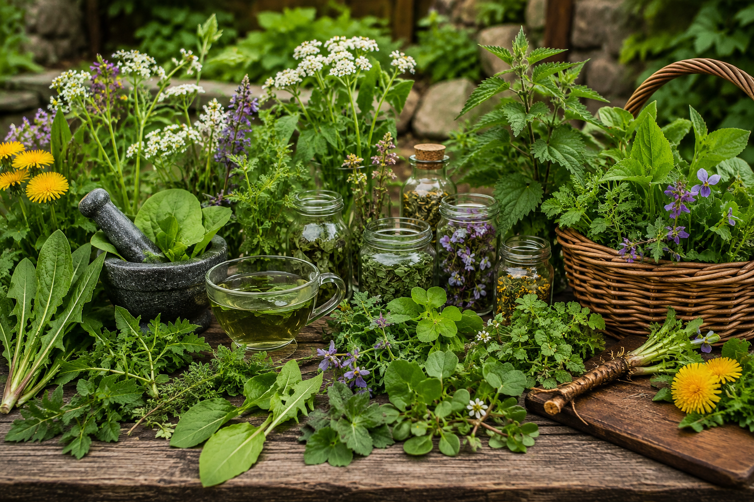 12 plantas silvestres con usos tradicionales muy valorados que muchas personas eliminan sin conocer sus propiedades.