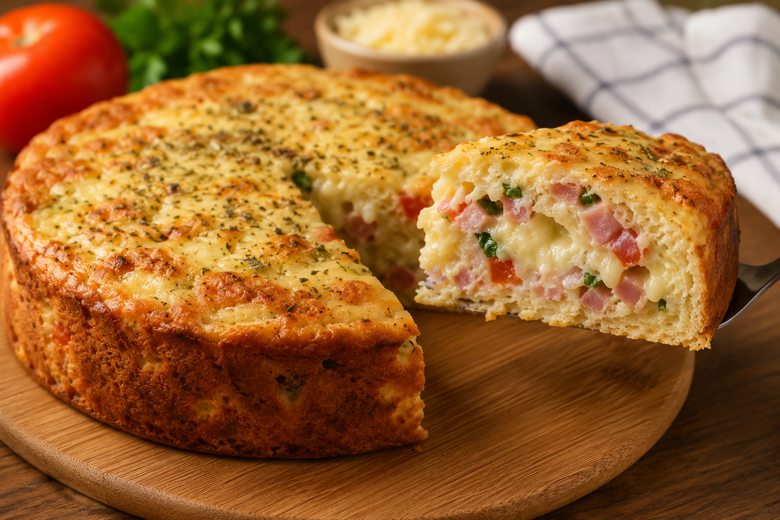 Desde que aprendí a preparar este pastel salado, se convirtió en mi receta favorita
