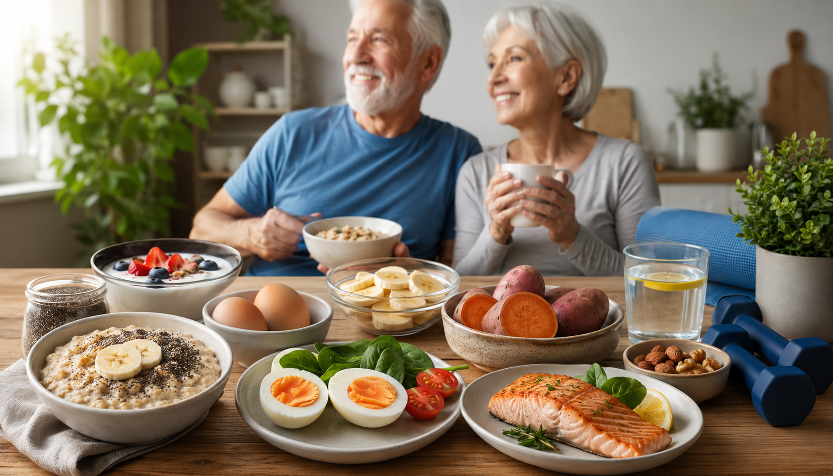Adultos mayores: qué alimentos consumir por la mañana para ayudar a mantener la masa muscular y la fuerza en las piernas, según especialistas.