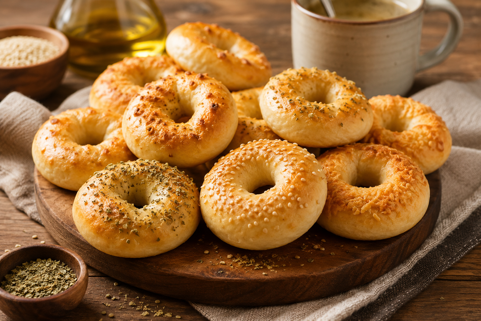 Cómo preparar rosquitas saladas caseras, ideales para compartir en cualquier ocasión.