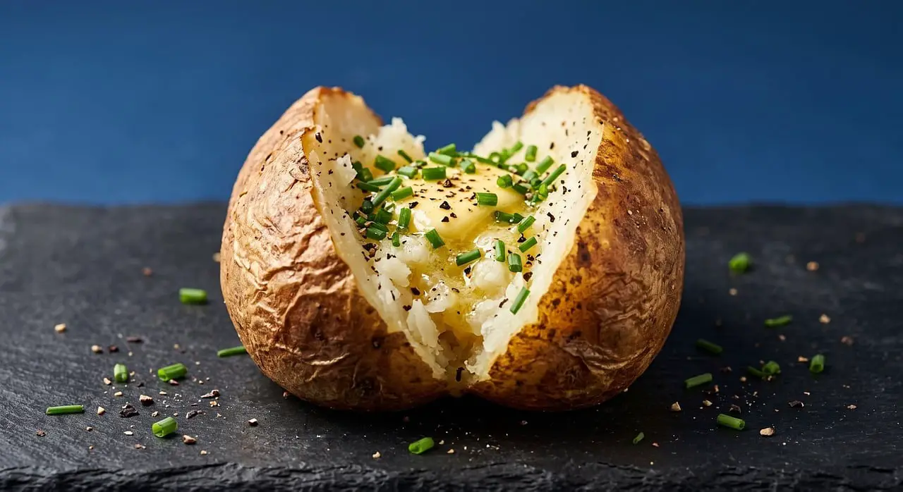 Papas al horno con mantequilla y ajo: receta fácil, crujiente y llena de sabor