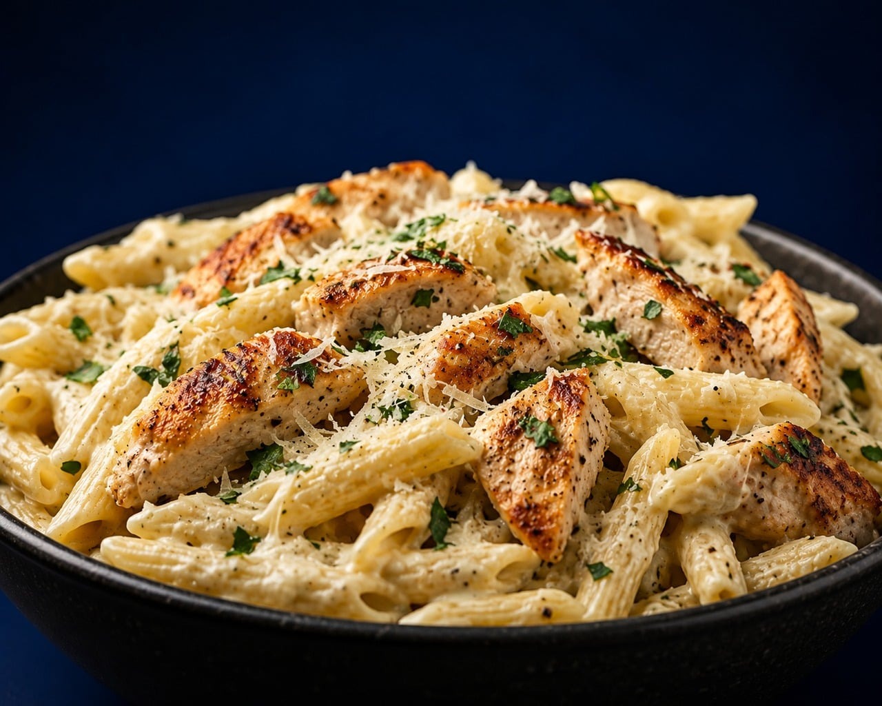 Pasta al parmesano con pollo, limón y mantequilla de ajo: receta cremosa lista en 30 minutos