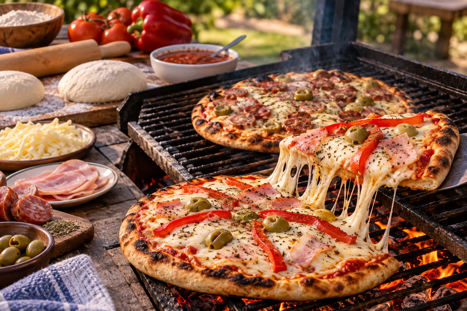La PIZZA a la Parrilla tiene sus propias Reglas