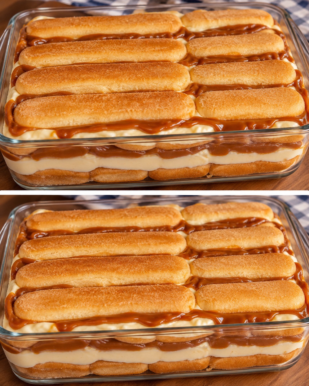 Postre de vainillas con dulce de leche: la receta de la abuela